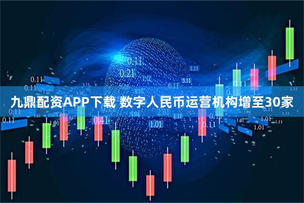 九鼎配资APP下载 数字人民币运营机构增至30家